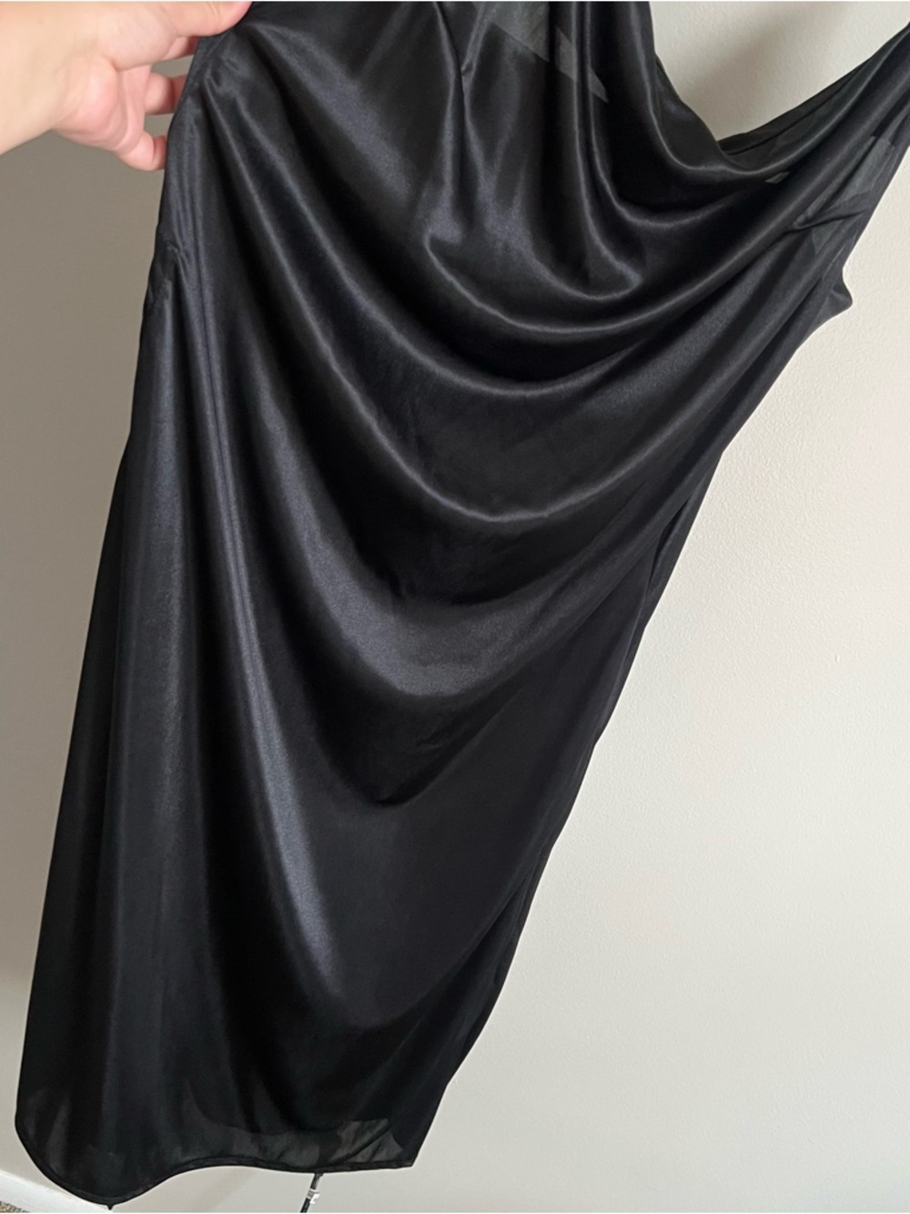 Black side slit midi dress xxl - Picture 6 of 12
